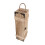 Antique Coffee Wooden Wine Box with Rope Handle and Secure Lock 6