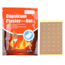 Lindring av ledvärk, flexibelt tyg självuppvärmande capsaicinplåster för ledvärkslindring, andningsbart töjbart plåster lätt att använda,