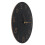 Non-Ticking Black Wall Clock Wood Frame Minimalist Design for Home 6