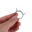 5Pcs Durable Iron Coil Springs for Door Handle Lock Replacement Silver 7
