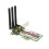 Επαναστατική κάρτα M.2Wireless, διπλή ζώνη 5Ghz/2.4Ghz WiFi6E για αδιάλειπτη συνδεσιμότητα 1