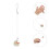 Acrylic Betta Tank Wand Orange Realistic Fish Toy for Training 6