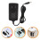 Black Nail Lamp Adapter Cord Lightweight Replacement for Home Use 6