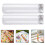 36Pcs 50Ml Clear Plastic Test Tubes with Caps for Candy and Bath Salts 6