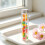 36Pcs 50Ml Clear Plastic Test Tubes with Caps for Candy and Bath Salts 8