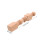 4Pcs DIY Wood Spindles Beige Decorative Craft Railing Posts for Models 2