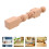 4Pcs DIY Wood Spindles Beige Decorative Craft Railing Posts for Models 7