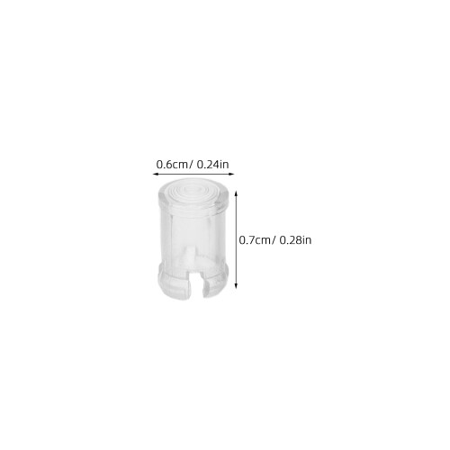 20Pcs 3Mm Transparent LED Holder Plastic Clips for Diode Bulb Mounting 1