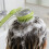 Green Handheld Shampoo Brush with Liquid Dispenser for Home Use 3