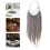 30Pcs Hair Ring Set Grey Hair Color Sample for Training 6