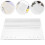 2Pcs Clear Acrylic A5 Planner Covers 6-Ring Binder for Office School 6