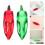 2Pcs Assorted Color Crystal Chili Pepper Table Décor Glass Figurines 7