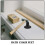 4Pcs Durable Rubber Replacement Feet for Shower Stool Bath Bench 4