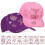 2Pcs Womens Baseball Caps Cotton Soft Breathable Adjustable Rhinestone 2