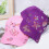 2Pcs Womens Baseball Caps Cotton Soft Breathable Adjustable Rhinestone 7