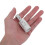 10Pcs E14 Threaded Lamp Base White Heat-Resistant Metal Light Holder 7