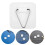50Pcs White Plastic Adhesive Picture Frame Hanger Hooks for Home Decor 11