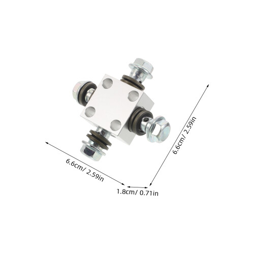 Silber Aluminium Hydraulik-Bremsleitung-4- -T- 1