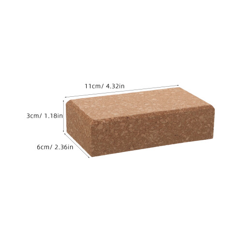 4Pcs Lightweight Natural Cork Ski and Snowboard Wax Application Blocks 1