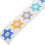 Passover Sticker Sechsstern Aufkleber Papier 4