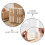 800Pièces Mini Bâtons De Bois Naturels Pour Projets DIY Multicolores 4