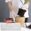 2Pcs White Plastic Garden Seed Organizer Box Portable with Dividers 10