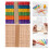 800Pièces Mini Bâtons De Bois Naturels Pour Projets DIY Multicolores 7