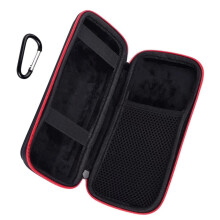 Shockproof Hard Drive Carrying Case Black Hard Shell Travel Organizer for Cables and Accessories