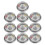 10Pcs Durable Fire Extinguisher Pressure Tester with Color Coded Dial 6