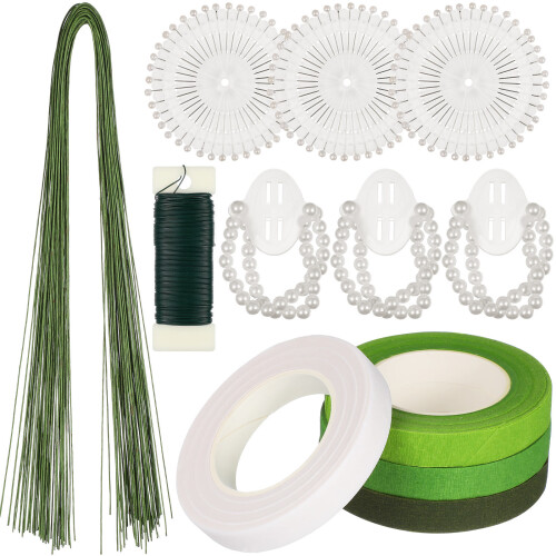 1Ensemble Kit Corsage Perles Multi Accessoires Pour Fleuristes 1