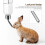 Rabbit Hay Feeder & Water Bottle for Small Pets 10