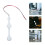 Dual Float Level Meter Sensor Plastic for Tank Pump Control Valve 11