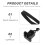 Short-Style Flywheel Lock Tool Black Steel for Car Engine Timing 4