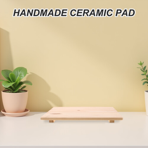 Wood Pottery Drying Board Stable Clay Sculpting Base 2
