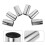 6Pièces Caps Écrous Roue Chrome Pour Remorques Et Semi-Camions 6