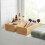 4Pcs Bamboo Deep Drawer Organizer Boxes for Utensil and Office Storage 3