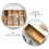 4Pcs Bamboo Deep Drawer Organizer Boxes for Utensil and Office Storage 4