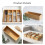 4Pcs Bamboo Deep Drawer Organizer Boxes for Utensil and Office Storage 5