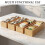 4Pcs Bamboo Deep Drawer Organizer Boxes for Utensil and Office Storage 6
