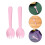 200Pcs Pink Dessert and for Home Use 4