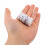 4Pcs White Plaster Jewelry Molds for Precise DIY Couple Ring Casting 7