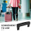 Black Plastic Luggage Handle Replacement Grip for Travel Suitcases 5