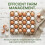 12Pcs Paper Pulp Egg Carton Trays Stackable Egg Storage Organizer 4