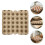 12Pcs Paper Pulp Egg Carton Trays Stackable Egg Storage Organizer 6