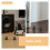 8Pcs fork Rubber Base Holder Stable Sound Support for Home Use 4