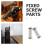 2Pcs Stainless Steel Handle Screw Rivets DIY Replacement 5