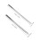 4Pcs Bread Slicing Replacement Stainless Steel Bow Saw Cutter 2