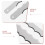 4Pcs Bread Slicing Replacement Stainless Steel Bow Saw Cutter 5