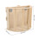 Support À En Bois Clair Pour Rangement Facile 2