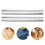4Pcs Bread Slicing Replacement Stainless Steel Bow Saw Cutter 6